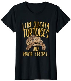 i like sulcata tortosies womens shirt