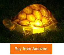 Solar Powered LED Light Garden tortoise