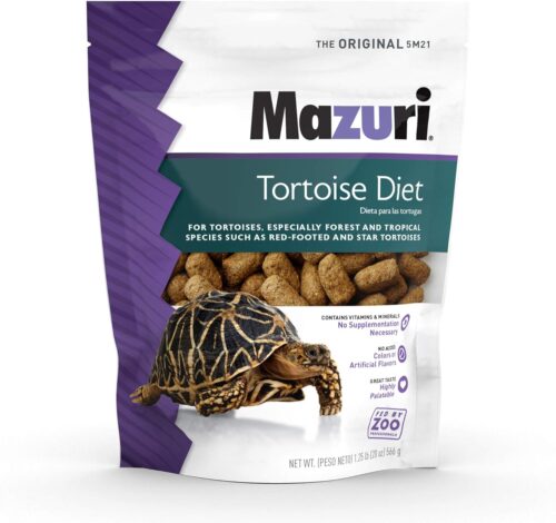 mazuri tortoise diet pellets